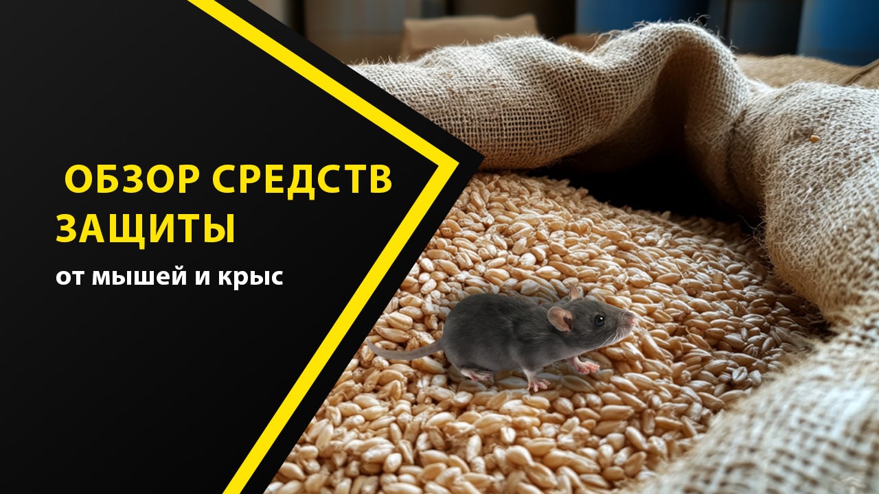 Обзор средств защиты от мышей и крыс